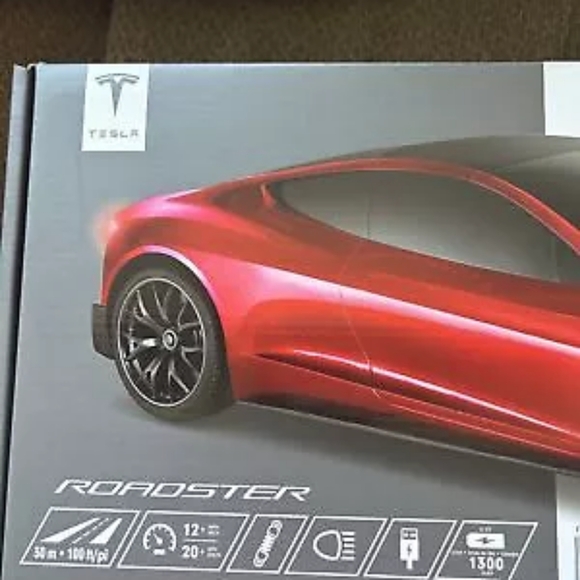2023 Hot Wheels Remote Control Tesla Roadster Factory Sealed - Picture 2 of 4